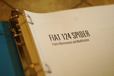 Fiat Spider 124 Manual